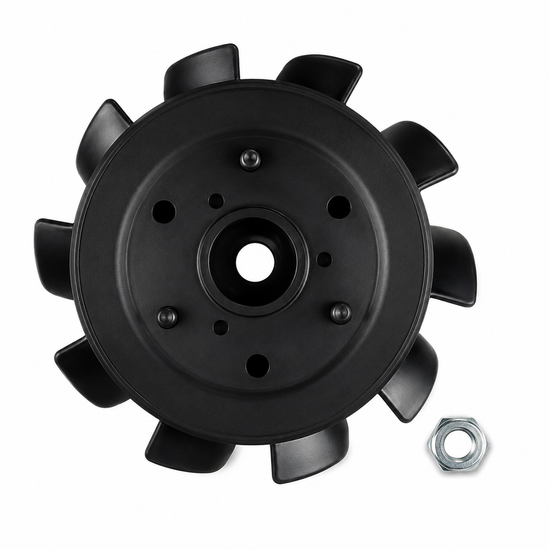 KIT-FAN & PULLEY-6"